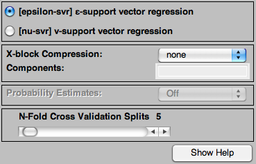 svm function settings