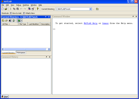 Matlab Desktop